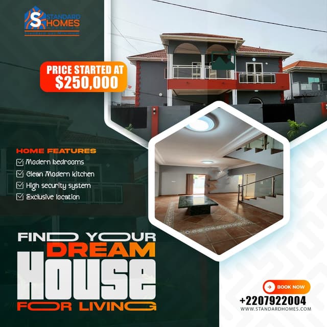4 BR/ 4.5 BA House at Brufut Gardens 