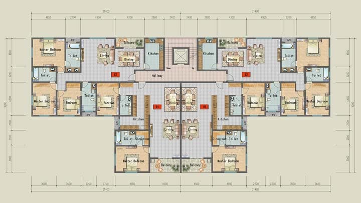 Type B Townhouse